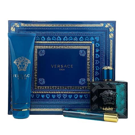 versace eros goft set|versace eros men gift set.